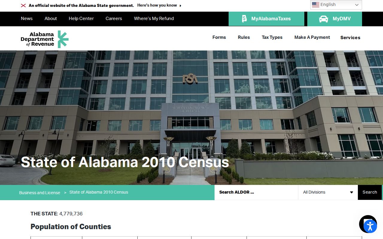 McKenzie court docket context from the Alabama municipality census list